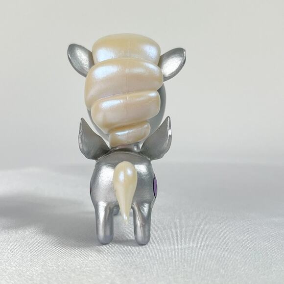 Tokidoki Cosmo Unicorno Series 3 Outer Space Silver Iridescent Unicorn Figure - Picture 5 of 6